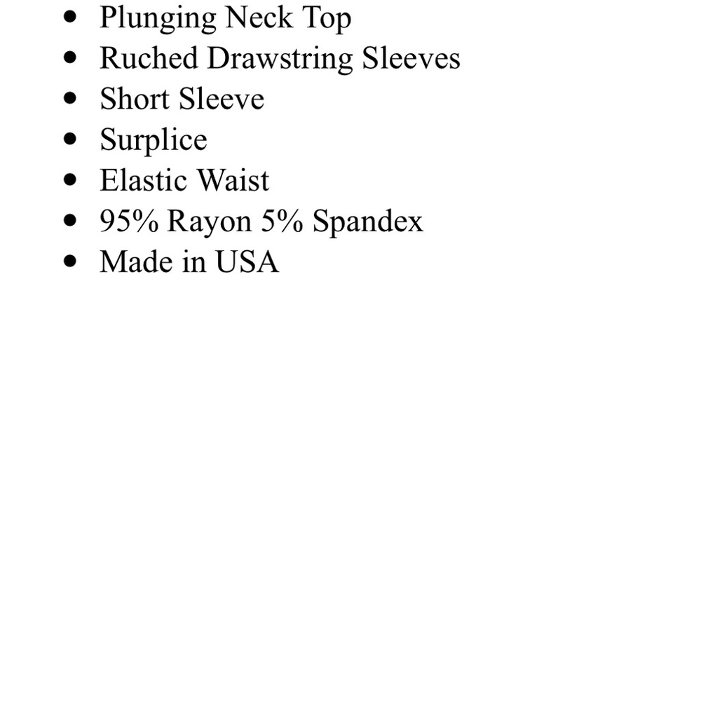 Black plunging neck top - Picture 3 of 3